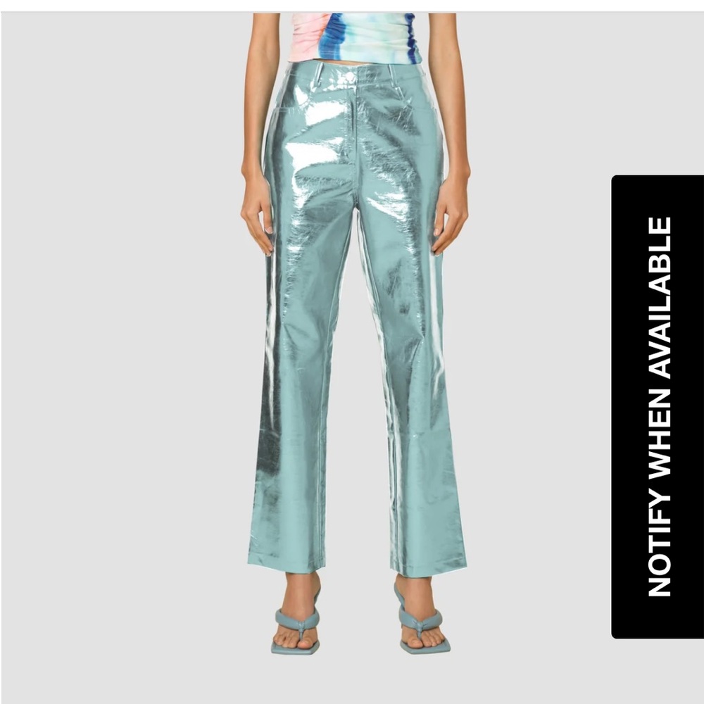 Amy Lynn metallic trouser